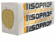 Минеральная вата "ISOPROF" ЛАЙТ (плотность 35) 1000х600х50 мм теплоизоляционная на основе базальтового волокна